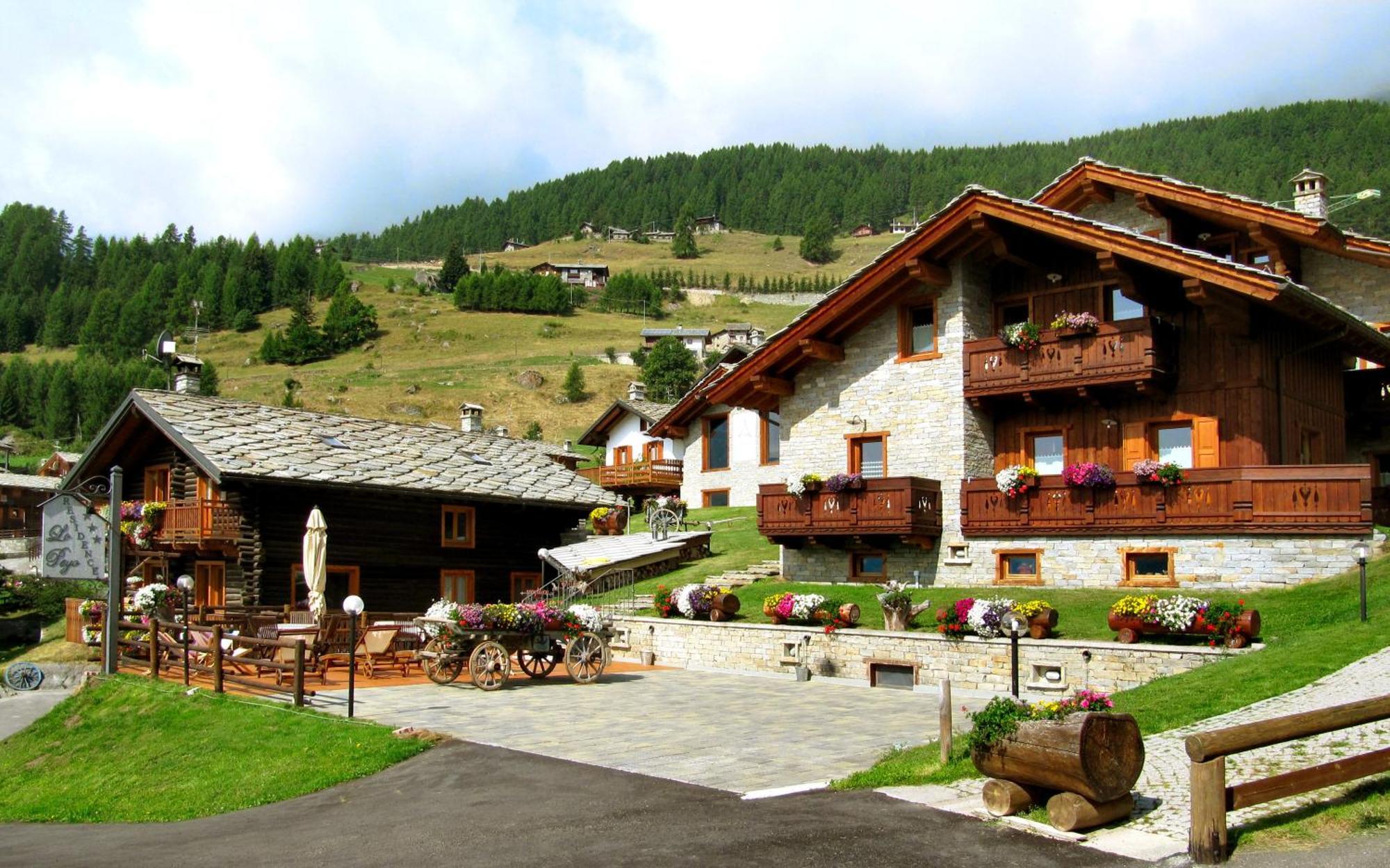 Residence Lo Peyo Champoluc Exterior foto